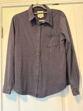 C&C California women’s  Button-Down Shirt in Faded Indigo